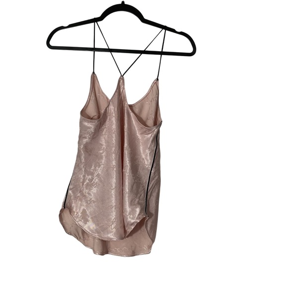 Victoria's Secret Slip Top Pink Silky Satin Size Small Pajamas Top Sexy - Picture 2 of 6